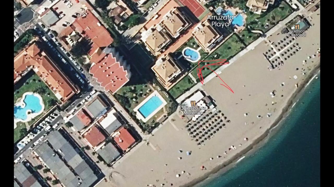 Beachfront Apartment In La Cala De Mijas Esterno foto